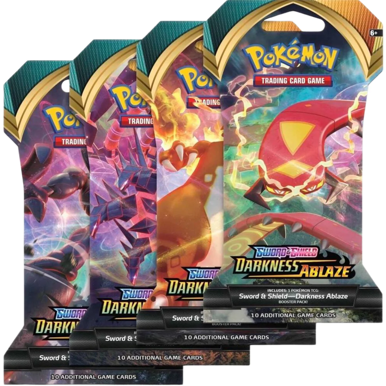 Darkness Ablaze Sleeved Booster Pack